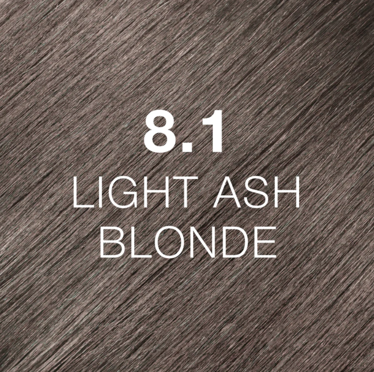GKhair Cream Color Light Ash Blonde - 8.1
