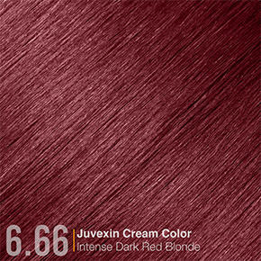 GKhair Cream Color Intense Dark Red Blonde - 6.66