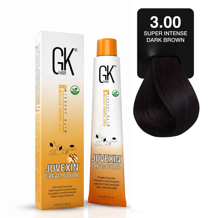 GKhair Cream Color Dark Brown - 3
