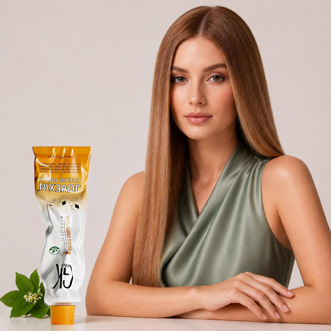 GKhair Cream Color Copper Blonde - 7.4