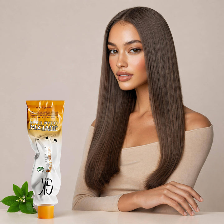 GKhair Cream Color Light Ash Blonde - 8.1