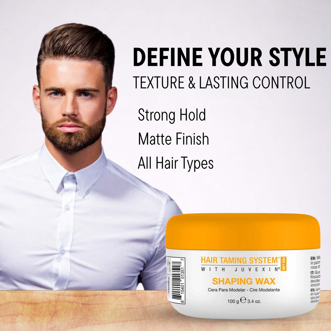 GK Hair Shaping Wax-Strong Hold Hair Wax for Frizz Control