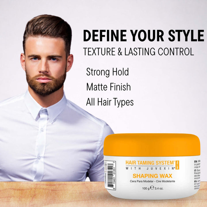 GK Hair Shaping Wax-Strong Hold Hair Wax for Frizz Control