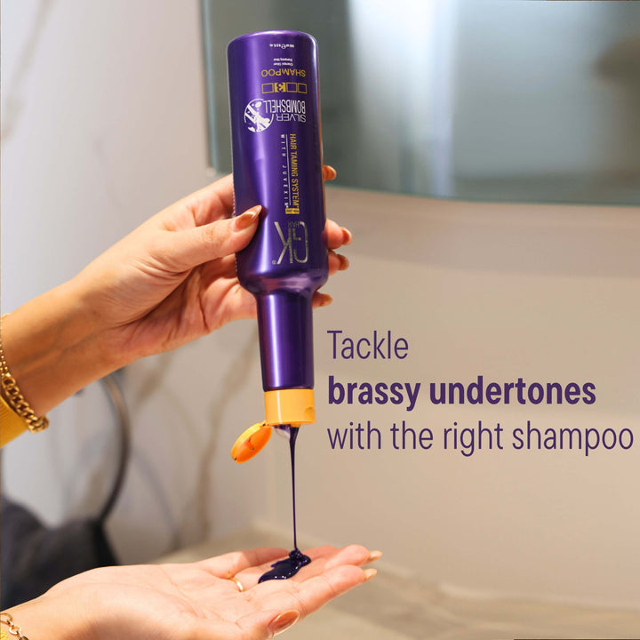 Gkhair Silver Bombshell shampoo